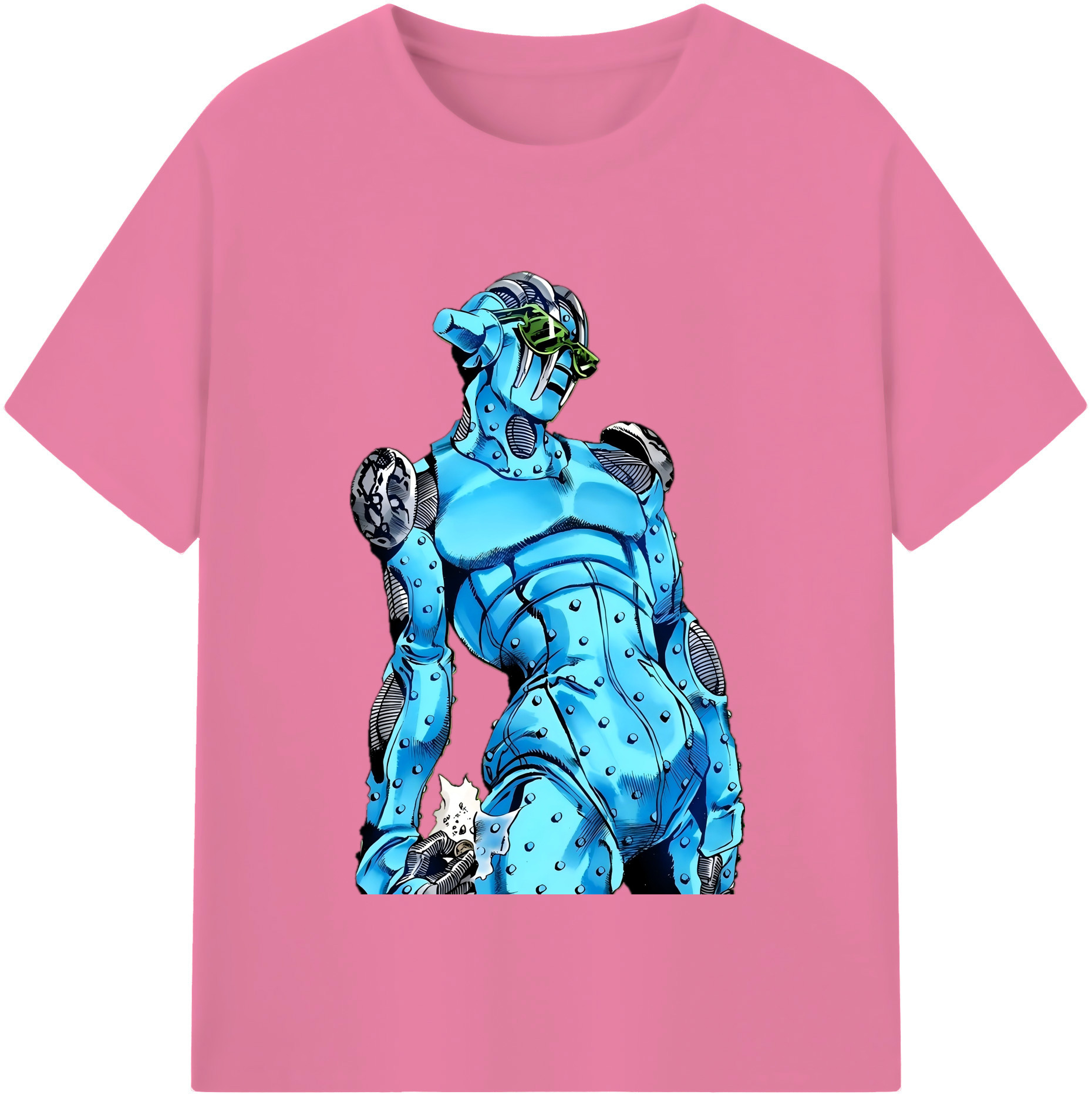 （画像用） ジョジョの奇妙な冒険 JoJo's Bizarre Adventure 綿100％半袖Tシャツ（フロントプリント）